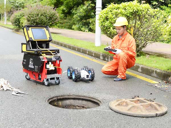 隆广镇管道机器人检测